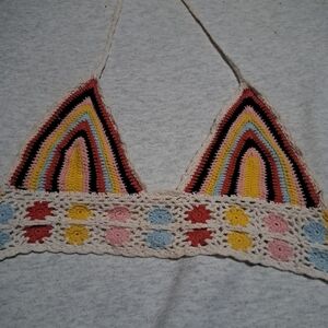 3/$15 Crochet  bikini style top